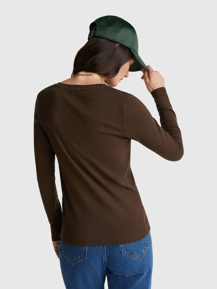 T-SHIRT L/S Femme image number 2